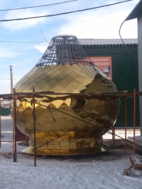 Купола для храма новомученицы Екатерины Арской