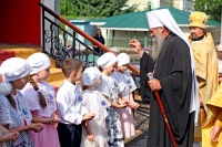 В день 120-летия Христорождественского собора был освящён новый иконостас