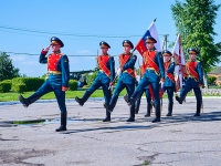 Хабаровский священник принял участие в принесении присяги и проводах студентов Военного учебного центра при ДВГУПС