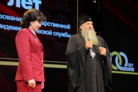 Митрополит Артемий посетил собрание по случаю 100-летия образования санитарно-эпидемиологической службы