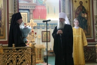 Глава Приамурской митрополии совершил Литургию в день своего небесного покровителя