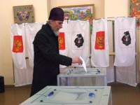 Митрополит Хабаровский и Приамурский Игнатий выполнил свой гражданский долг и высказал пожелания будущему Президенту России