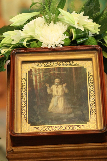 Престольный праздник на Серафимовой горке.