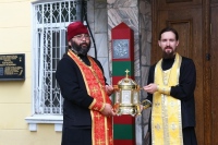 Ковчег с мощами мученика воина Виктора был провезен по пограничным заставам Хабаровского края