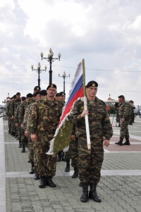 Руководитель Отдела по взаимодействию с Вооруженными Силами Хабаровской епархии посетил бойцов-дальневосточников на Северном Кавказе