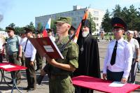 «Когда на плечи мужчины Господь возлагает погоны - этот мужчина становится воином»