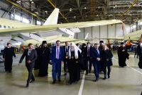 Святейший Патриарх Кирилл посетил Комсомольский-на-Амуре авиационный завод им. Ю.А. Гагарина