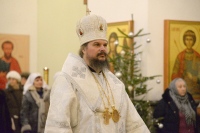 Епископ Николаевский Аристарх совершил Божественную литургию в храме преподобномученицы Елизаветы