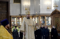 В канун Недели 34-й по Пятидесятнице правящий архиерей совершил всенощное бдение