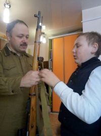 Военно-исторический урок прошел в Покровском храме