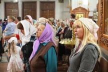 Освящение образа святителя Николая Японского в Спасо-Преображенском соборе архиепископом Хабаровским и Приамурским Игнатием. 29 мая 2011г.