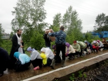С 29 июня по 12 июля,  храм-вагон в честь святителя Иннокентия Иркутского, с миссионерской группой во главе с иереем Олегом  Разумовым совершал очередную поездку от Комсомольска-на-Амуре до Нового Ургала.