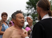 Село Бичевая. Детский лагерь, в помощь миссионеру