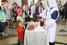 Престольный праздник в Спасо-Преображенском кафедральном соборе г. Хабаровска. 19 августа 2011г.