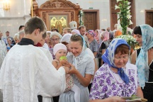 Престольный праздник в Спасо-Преображенском кафедральном соборе г. Хабаровска. 19 августа 2011г.
