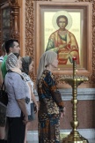 Чин погребения Божией Матери в Спасо=Преображенском кафедральном соборе г.Хабаровска. 29 августа 2011г.