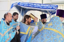 Чин погребения Божией Матери в Спасо=Преображенском кафедральном соборе г.Хабаровска. 29 августа 2011г.