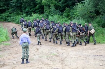 Военно-патриотический сбор Центра допризывной подготовки «Ратник». Лето 2011 г.