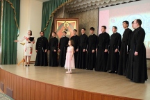 Пасхальный духовно-просветительский концерт «Воскресый из мертвых». Хабаровская духовная семинария. 14 апреля 2015 года