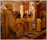 Престольный праздник храма Хабаровской духовной семинарии ( 6 октября 2009 года )