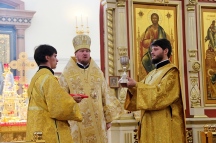 Божественная литургия в Спасо-Преображенском кафедральном соборе 25 июня 2017 г.
