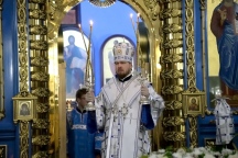 Всенощное бдение накануне Покрова Пресвятой Богородицы в Градо-Хабаровском соборе Успения Божией Матери 13 октябя 2017 г.