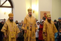 Божественная литургия в храме святой преподобномученицы Елизаветы 14 ноября ч. 1 2017 г.