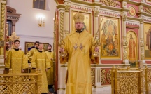 Всенощное бдение в Спасо-Преображенском кафедральном соборе 15 декабря 2018 г.