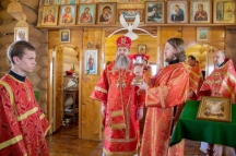 Божественная литургия в храме Усекновения главы Крестителя Иоанна в ИК-13  29 апреля 2019 г.