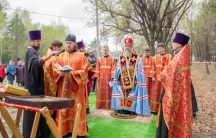 Панихида на Центральном городском кладбище 07 мая 2019 г.