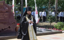 Освящение памятника 300-летия российской полиции 31 июня 2019 г.