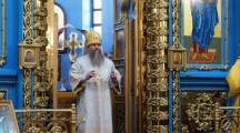 Божественная литургия в Градо-Хабаровском соборе Успения Божией Матери  22 декабря 2019 г.