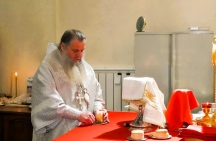 Божественная литургия в Спасо-Преображенском кафедральном соборе 14 января 2026 г.